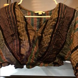 american eagle long sleeve crop top